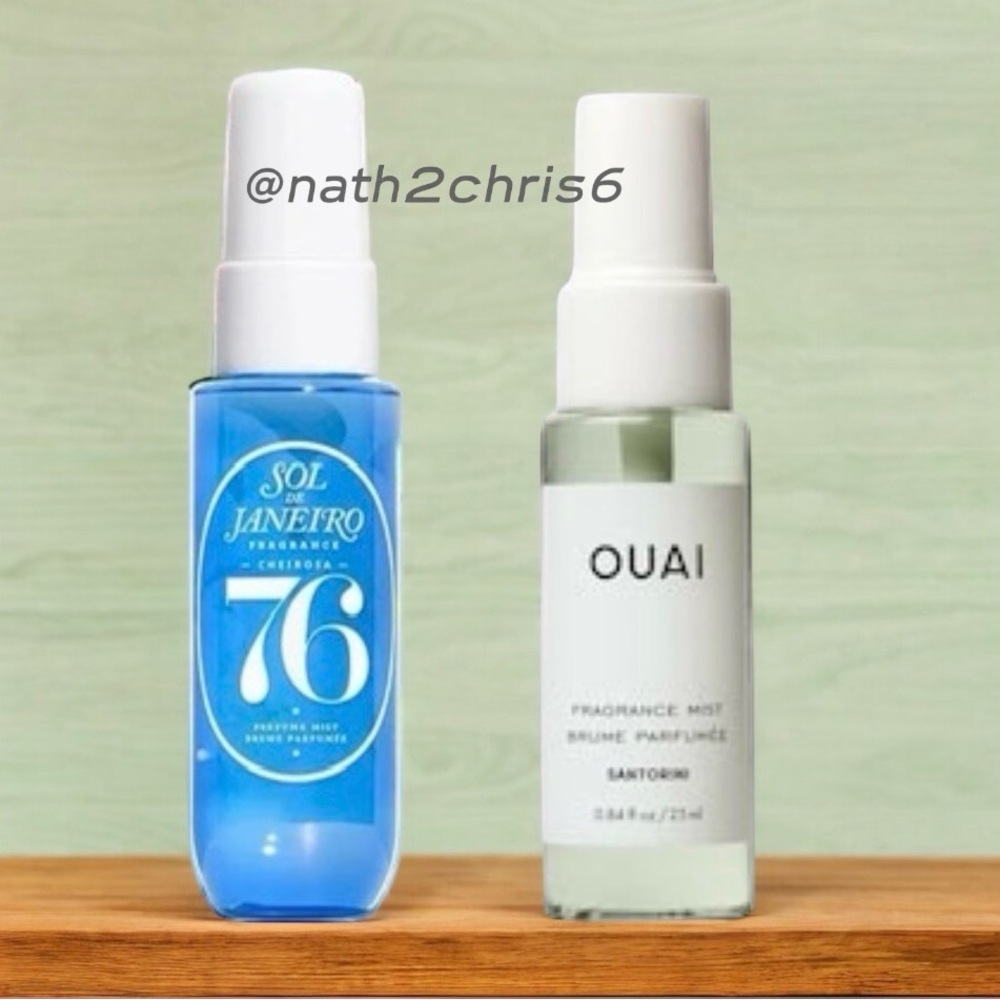 Ouai St. Barts Hair and Body Mist & Sol de Janeiro Hair and Body Mist New.